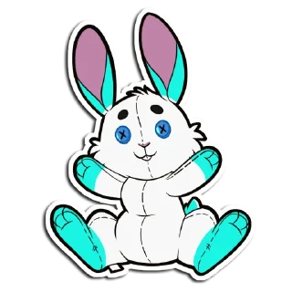 Sticker 🐰 Mal