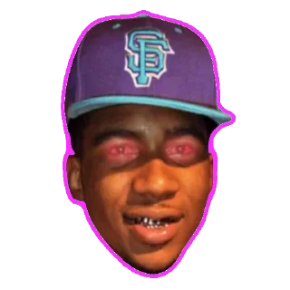 Sticker 👹 Lil B from the sticker pack