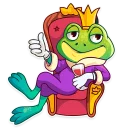 Video sticker 👍 Oliver the Frog