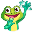 Sticker 👋 Oliver the Frog