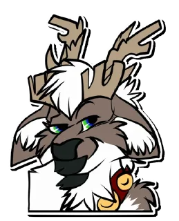 Sticker 😏 Jake's deer pack