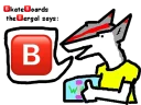 Sticker 🅱 Skateboards The Sergal