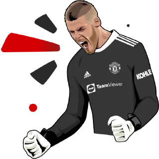 Sticker 💪 Manchester United official stickers