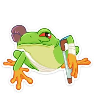 Video sticker 🐸 Квакша (@TgSticker)