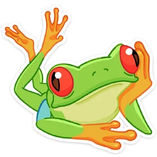 Sticker 🐸 Квакша (@TgSticker)