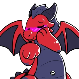 Video sticker ☺️ Pyre the Dragon