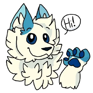 Sticker 👋 @TheBlueberryHusky