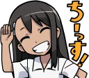 Sticker 👋 Nagatoro-san Sticker :: @line_stickers