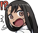 Sticker 😨 Nagatoro-san Sticker :: @line_stickers