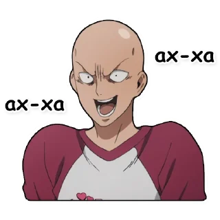 Sticker 😈 One Punch Man