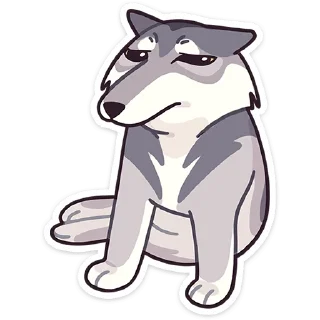 Sticker 🐺 Лаврентий (@TgSticker)