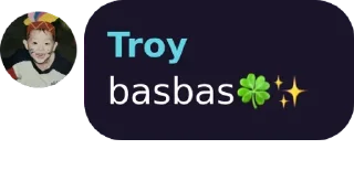 Sticker ☘ stixx ni troy