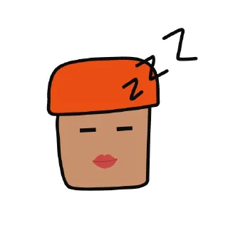 Sticker 😴 Gary