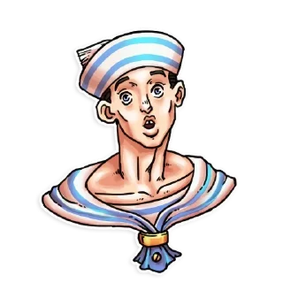 Sticker 😯 JoJo's Bizzare Adventures