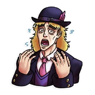 Sticker 😱 JoJo's Bizzare Adventures