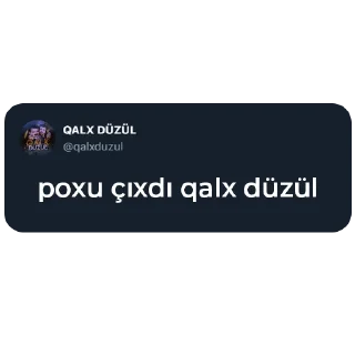 Sticker 😂 Qalx Düzül V1 | @qalxduzul