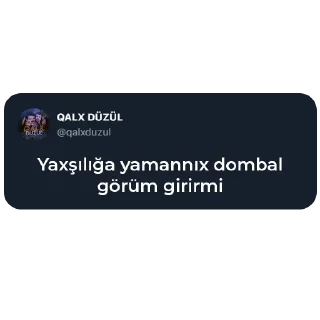 Sticker 😂 Qalx Düzül V1 | @qalxduzul