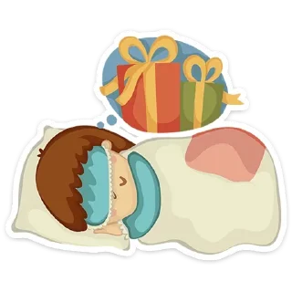 Sticker 😴 New Year's