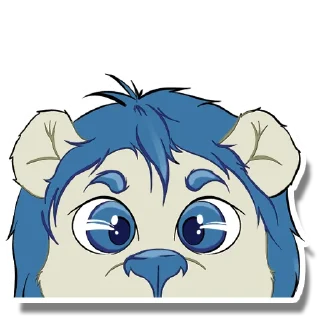 Sticker 😶 Raion the cute lion