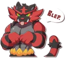 Sticker 😛 Incineroar