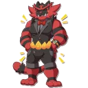 Sticker 👔 Incineroar