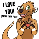 Sticker 😍 RichtheOtter