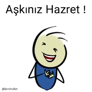 Sticker ❤️ Hazret @Qonshubot