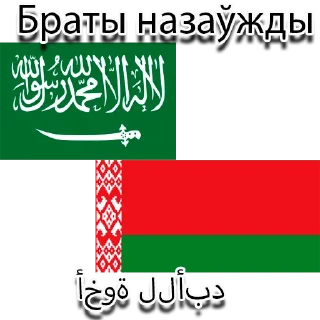 Sticker 🇸🇦 Belarusian Islam الإسلام البيلاروسي