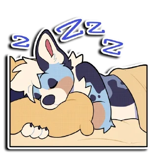 Sticker 😴 Blues! >:3