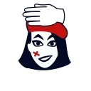 Video sticker 🤡 Mime Girl