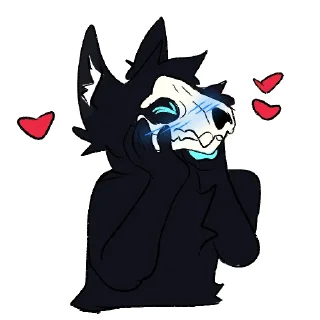 Sticker ❤️ Ghost sfw