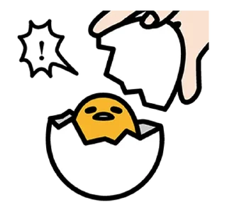 Sticker 🇹🇼 gudetama @moe_sticker_bot