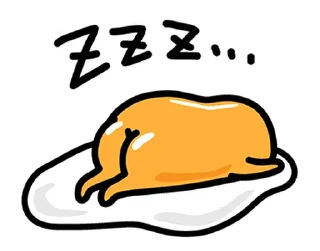 Sticker 🇹🇼 gudetama @moe_sticker_bot