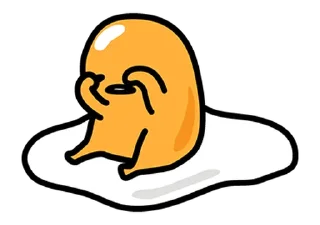 Sticker 🇹🇼 gudetama @moe_sticker_bot