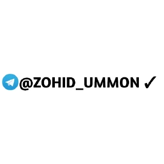 Sticker 👍 @zohid_admin +998936484645