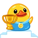 Video sticker 🏆 Utya Duck 2