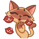 Sticker 💋 Siamese Kitty