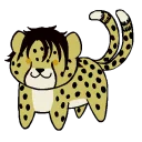 Sticker 🐱 Swift the Cheetah