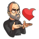 Video sticker 😘 Steve Jobs