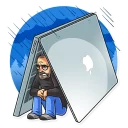 Sticker ☔️ Steve Jobs