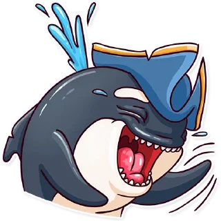 Sticker 😂 Orca88 the Pirate!