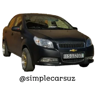 Sticker 🖤 @simplecarsuz