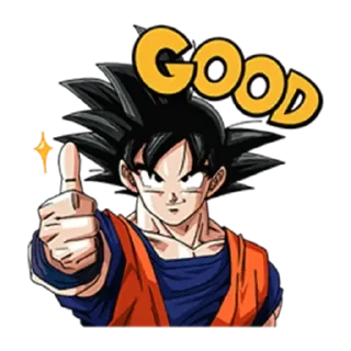 Sticker 👍 Criss Goku