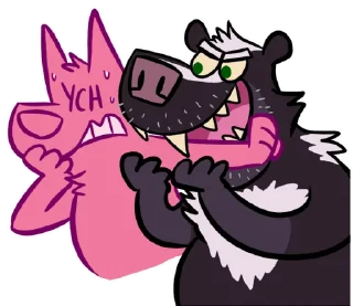 Sticker 🦨 OHMYRICHARD Sticker coms 2!!!