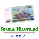 Sticker 💷 Hayitliklar! Gooper.Uz sayti tomonidan