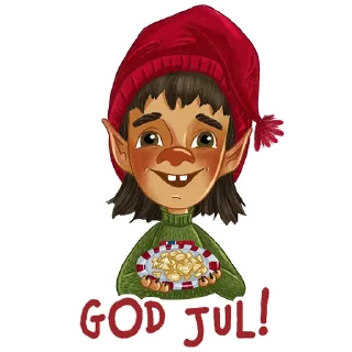 Sticker 🎄 Norsk Troll