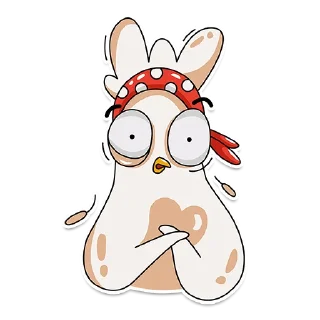 Video sticker 😳 Chiken Valentina