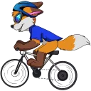 Sticker 🚴 hukley by Paco Panda