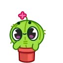 Video sticker 😘 Cactus And Balloon