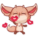 Sticker 💋 The Fennec Fox